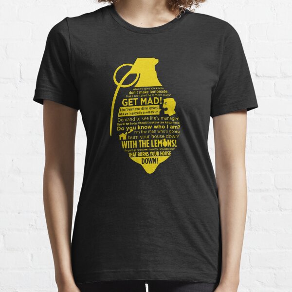 Brennbare Zitrone Cave Johnson Essential T-Shirt