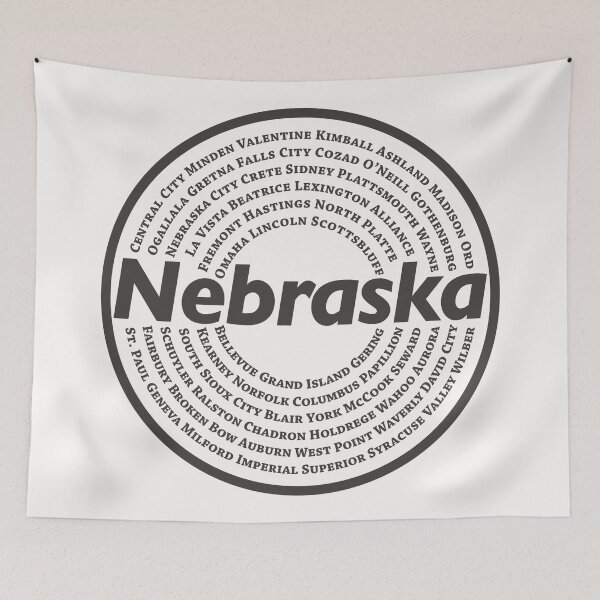 Item preview, Nebraska designed and sold by FinlayMcNevin.