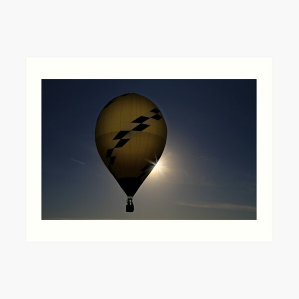 A Man and His Balloon Art Print