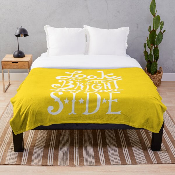 Look On The Bright Side Throw Blanket