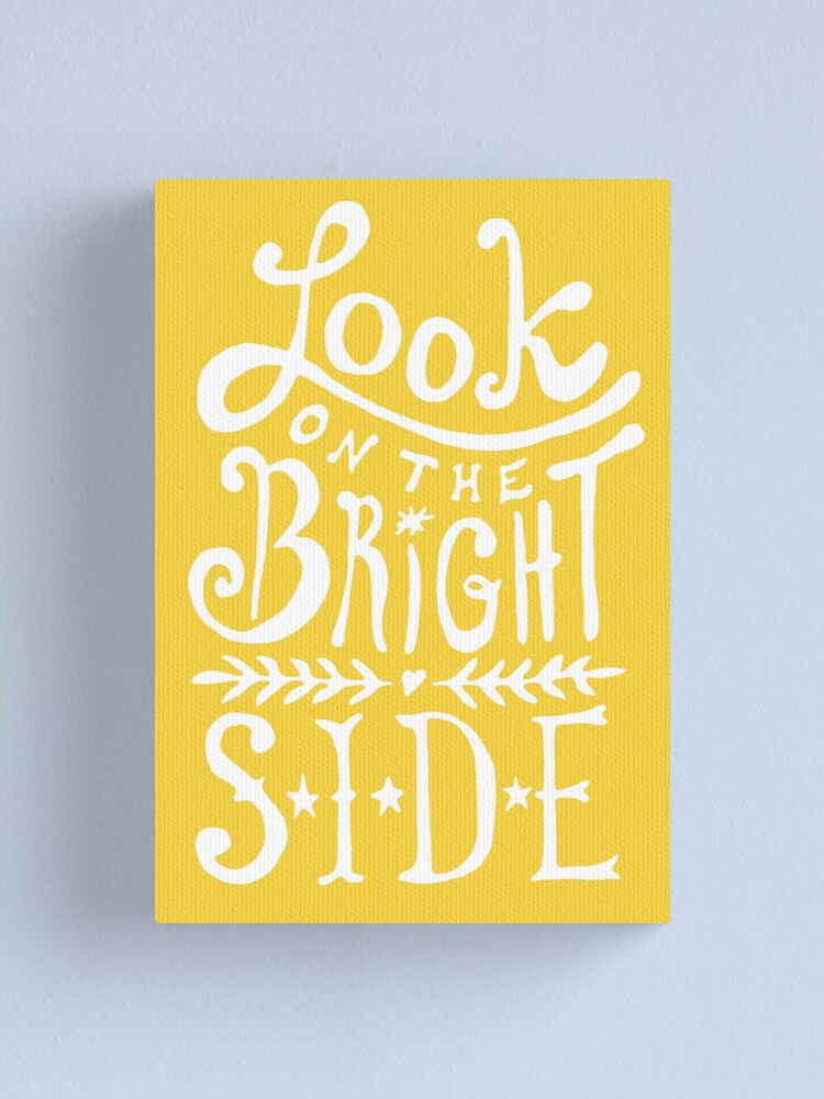 Alternate view of Look On The Bright Side Canvas Print