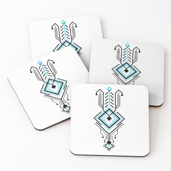 Item preview, Sci fi Tribal tattoo design designed and sold by mrhighsky.