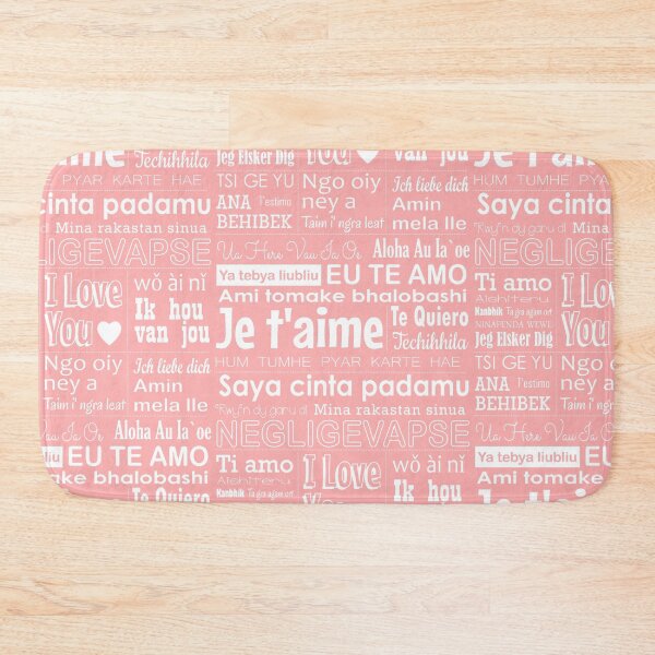 Item preview, The Language of Love Pink designed and sold by lisajaynemurray.