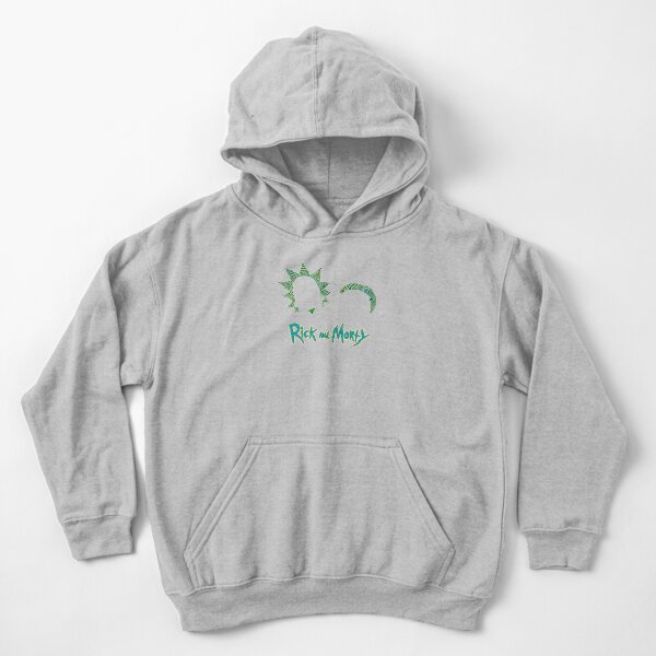 Rick and Morty Portal Style Kids Pullover Hoodie