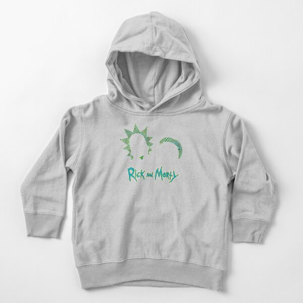 Rick and Morty Portal Style Toddler Pullover Hoodie