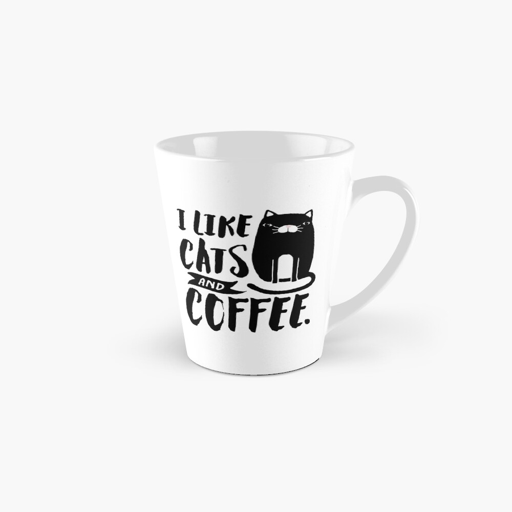 I Like Cats and Coffee Coffee Mug