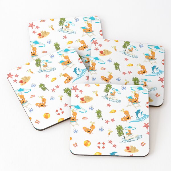 Item preview, Crab on a Summer Beach Vacation designed and sold by winkeltriple.