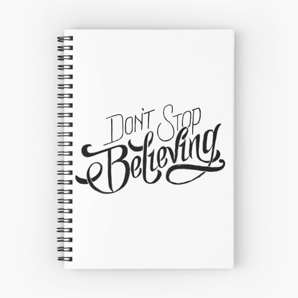 Item preview, Don’t stop believing  designed and sold by Kerry Pritchard.