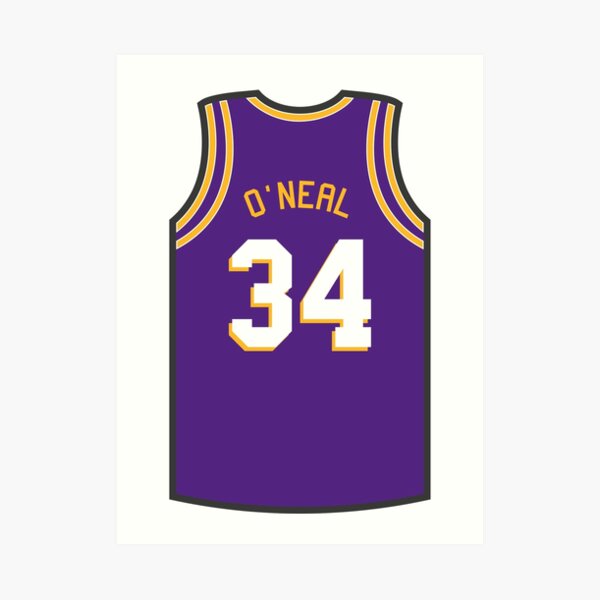 shaq jersey purple