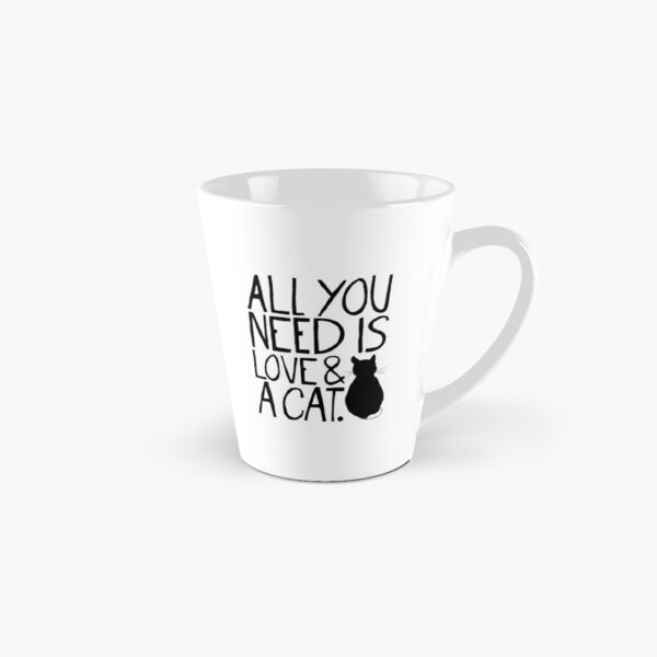 Artikel-Vorschau von Alles was du brauchst ist Liebe und eine Katze, designt und verkauft von TheLoveShop.