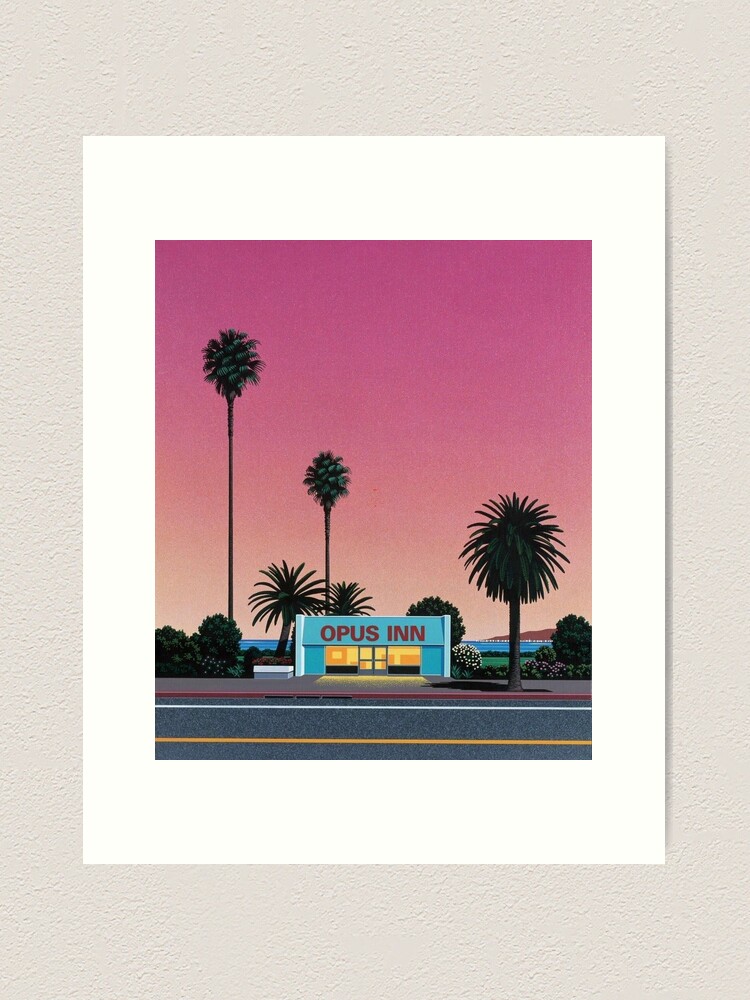 Alternate view of Hiroshi Nagai Art Print Poster Vaporwave Shirt Wallpaper Art Print