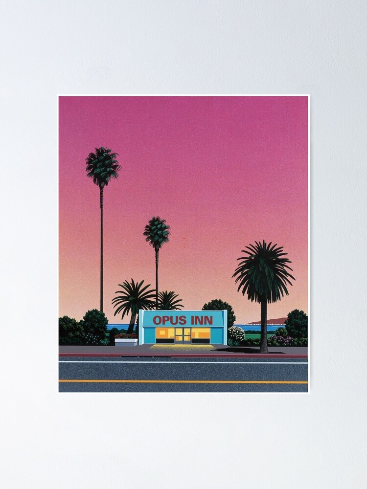 Hiroshi Nagai Art Print Poster Vaporwave Shirt Wallpaper