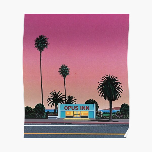 Hiroshi Nagai Art Print Poster Vaporwave Shirt Wallpaper Poster