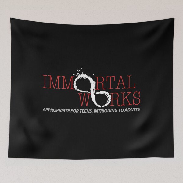 Item preview, Immortal Works Press Black Tshirt designed and sold by StrangeDevotion.