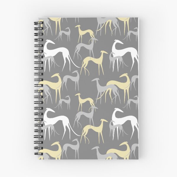 Item preview, Galgos en gris claro / amarillo designed and sold by lobitos.