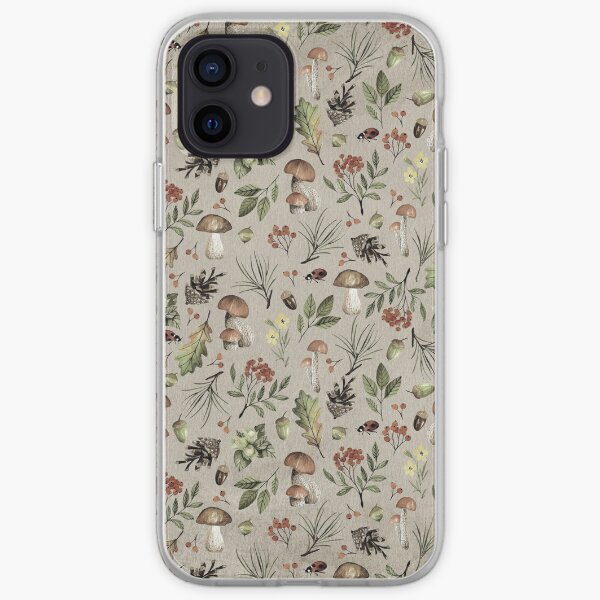Sweet Autumn Pattern iPhone Soft Case