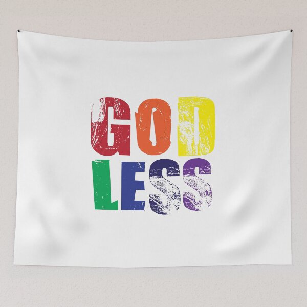 Item preview, Rainbow Godless designed and sold by pinkheretic.