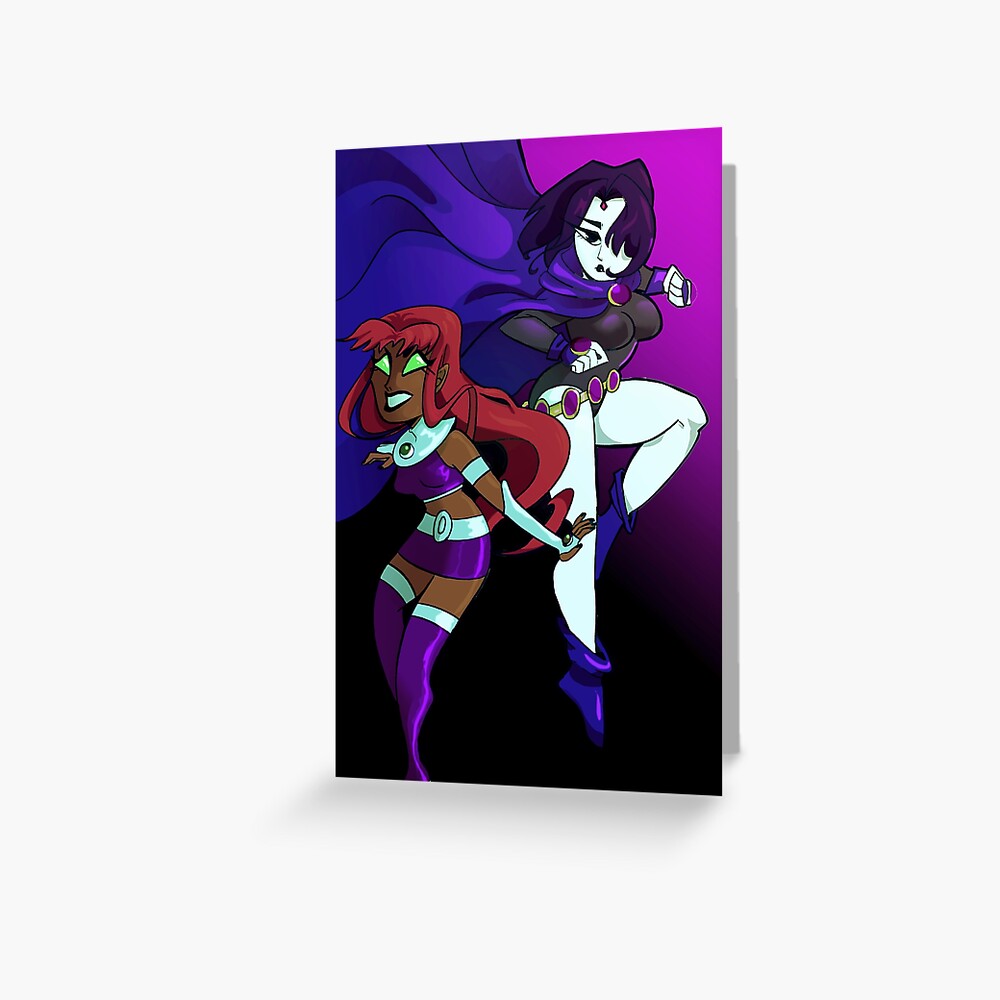 Teen Titans - Starfire and Raven