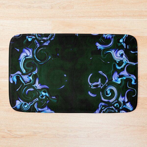 Item preview, blue wavy marble designed and sold by haroulita.