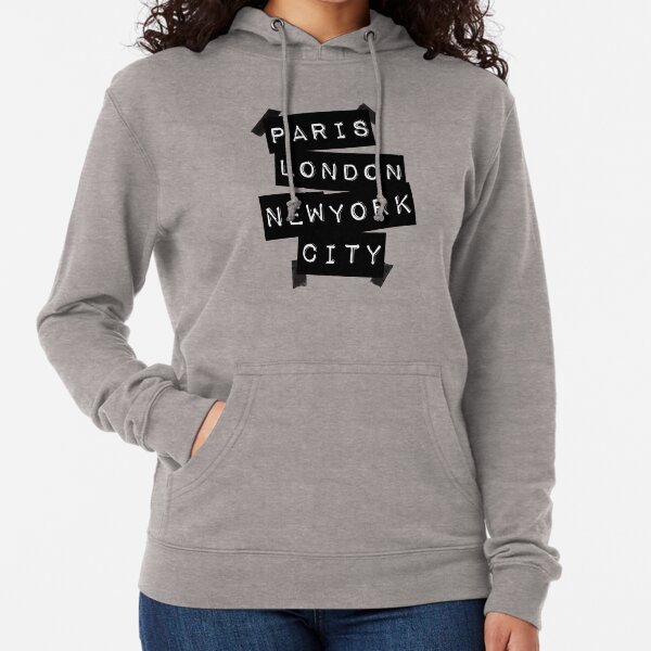 Paris New York Sweatshirts Hoodies Redbubble