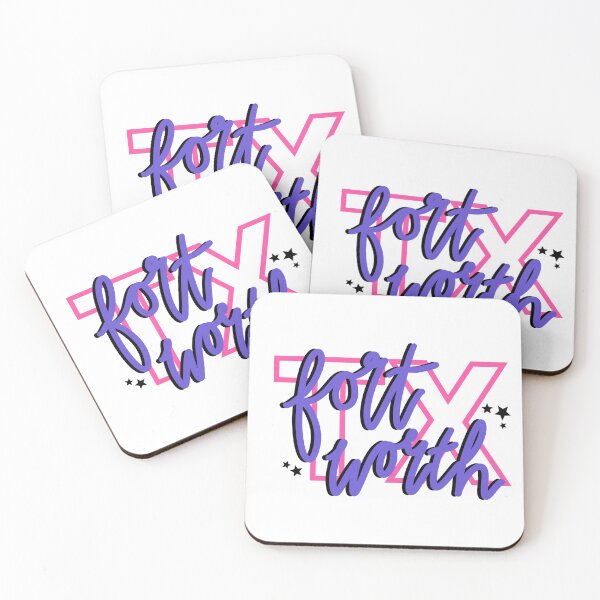 Item preview, Fort Worth, Texas with Stars designed and sold by closofly.