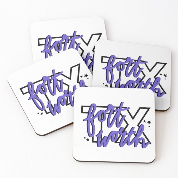 Item preview, Fort Worth, Texas with Stars designed and sold by closofly.
