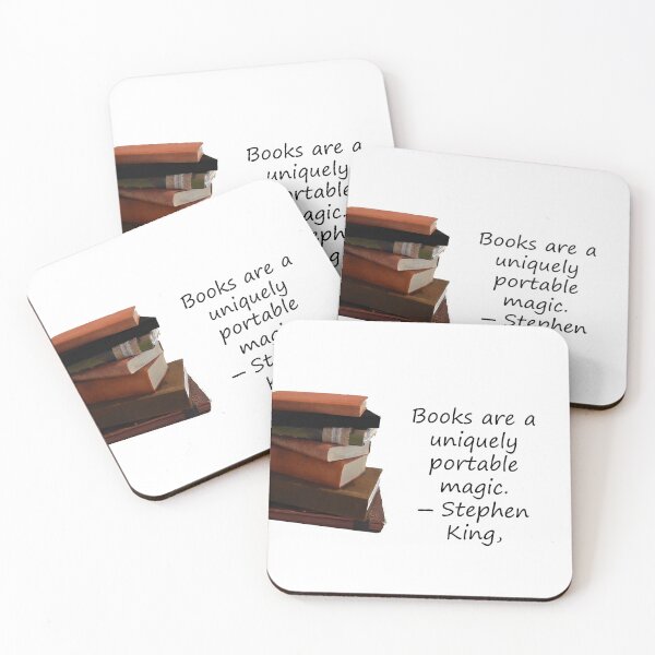 Item preview, Books are a uniquely portable magic. designed and sold by myatticstudio.