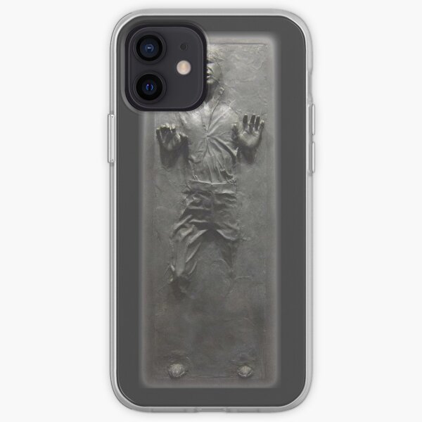 Han Solo Frozen in Carbonite iPhone Soft Case