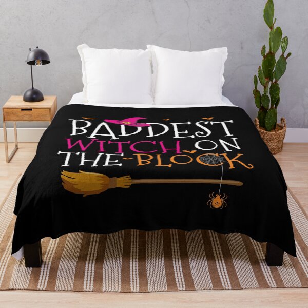Item preview, Baddest witch on the block Halloween bad witch humorous tittle designed and sold by alenaz.