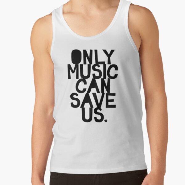 Dark Rock Guitar Music Notes Treble Clef Royal Lion Mens Tank Top