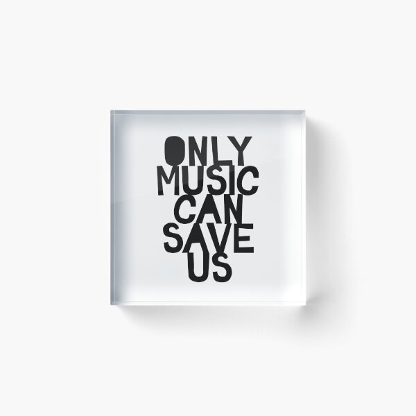 Item preview, Only Music Can Save Us! designed and sold by TheLoveShop.