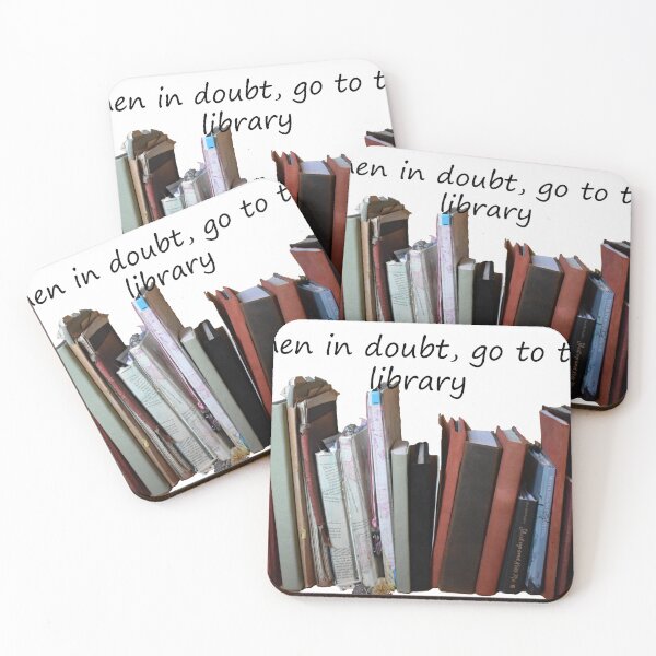 Item preview, When in doubt, go to the library  designed and sold by myatticstudio.