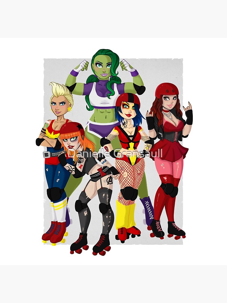 The Avenging Derby Girls by dsoloud