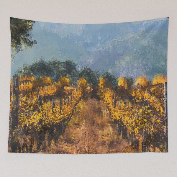 Item preview, Tuscany vineyards designed and sold by AM FineArtPrints.