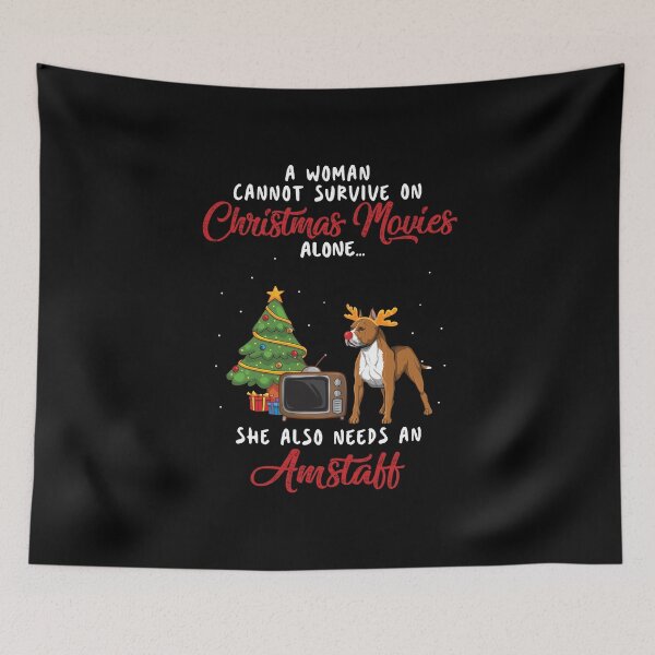 Item preview,  Women, Amstaff and Christmas Movie Funny Gift designed and sold by TeeDoozy.