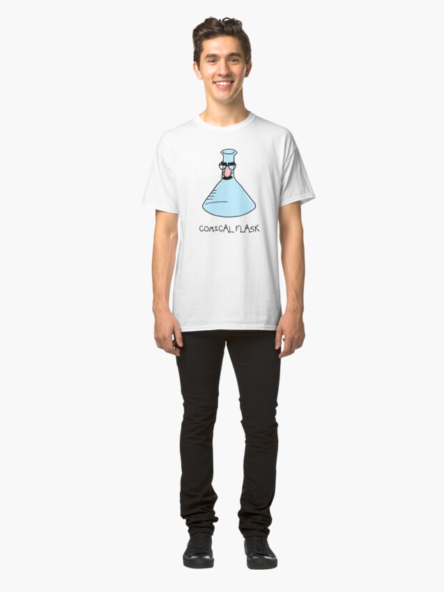 Alternate view of Comical Flask Classic T-Shirt