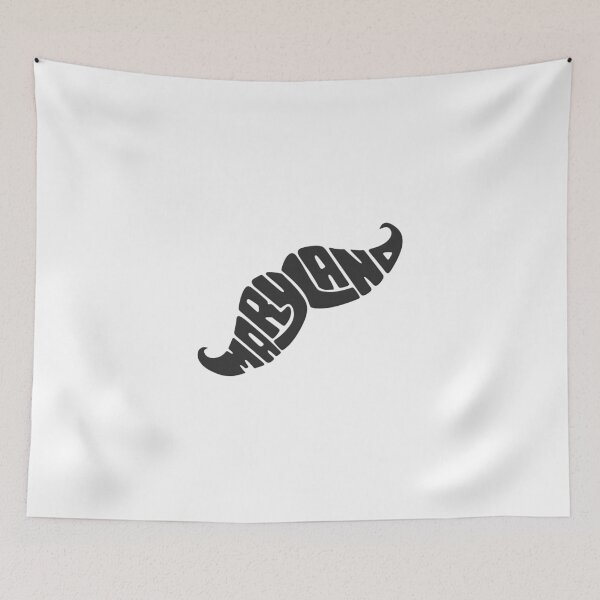 Aperçu de l'œuvre Maryland Moustache créée et vendue par AlongFeast.