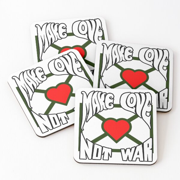 Item preview, Make Love, Not War; Tactical Sign; designed and sold by StickerApe.