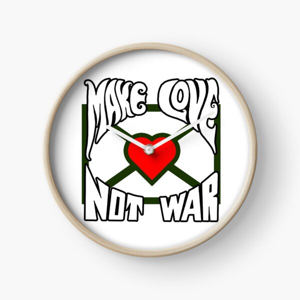 Item preview, Make Love, Not War; Tactical Sign; designed and sold by StickerApe.