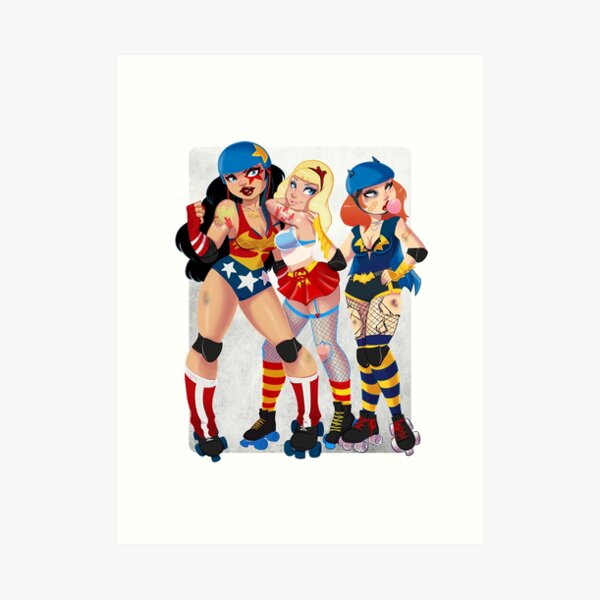 Derby Heroes Art Print