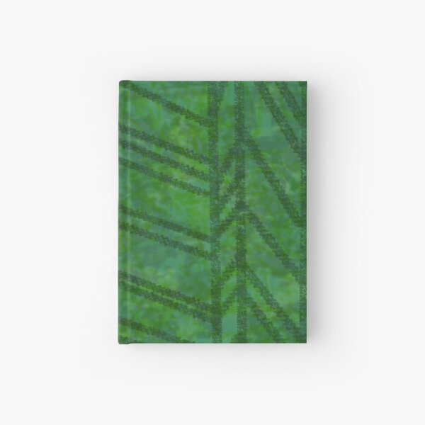 Leaf pattern Hardcover Journal
