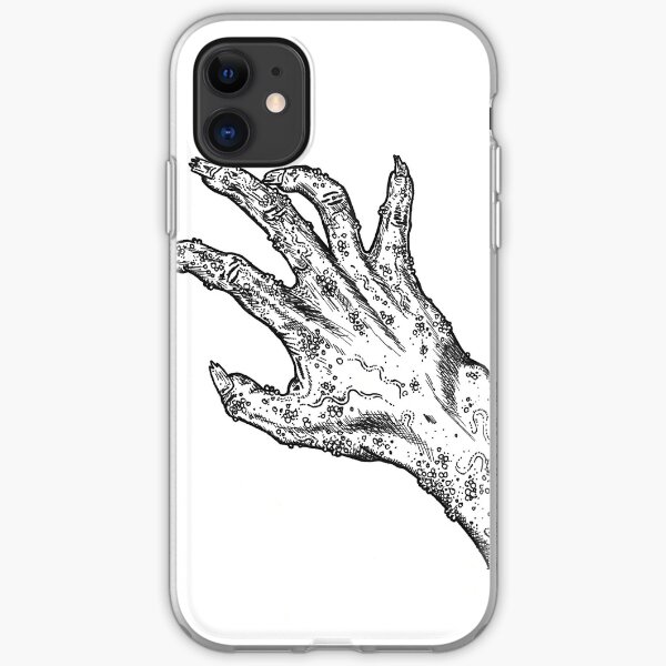 Zombie hand iPhone Soft Case