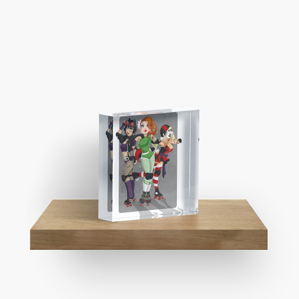 Derby Villains Acrylic Block