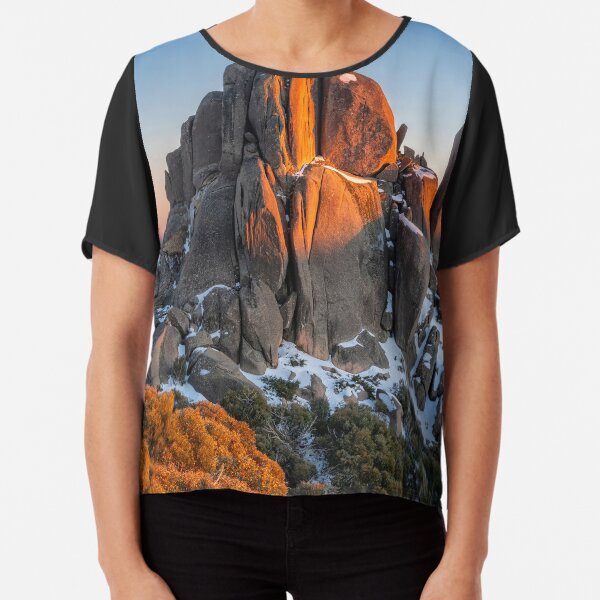 The Cathedral at Mt Buffalo Chiffon Top