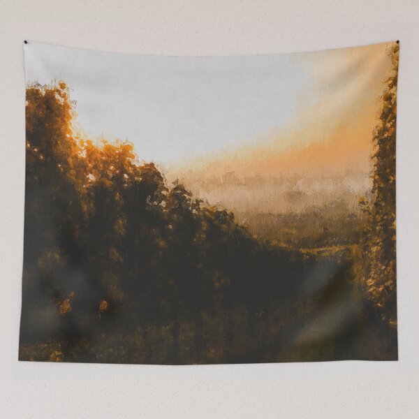 Item preview, Tuscany vineyards designed and sold by AM FineArtPrints.