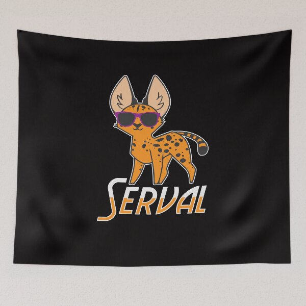 Item preview, Serval wildcat welfare designed and sold by torlei565.