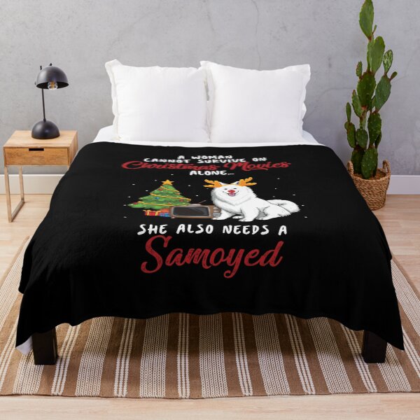 Item preview, Women, Samoyed and Christmas Movie Funny Gift designed and sold by TeeDoozy.