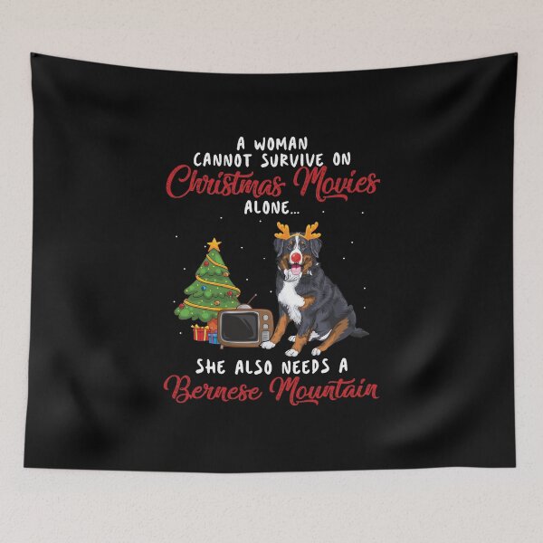 Item preview,  Women, Bernese and Christmas Movie Funny Gift designed and sold by TeeDoozy.