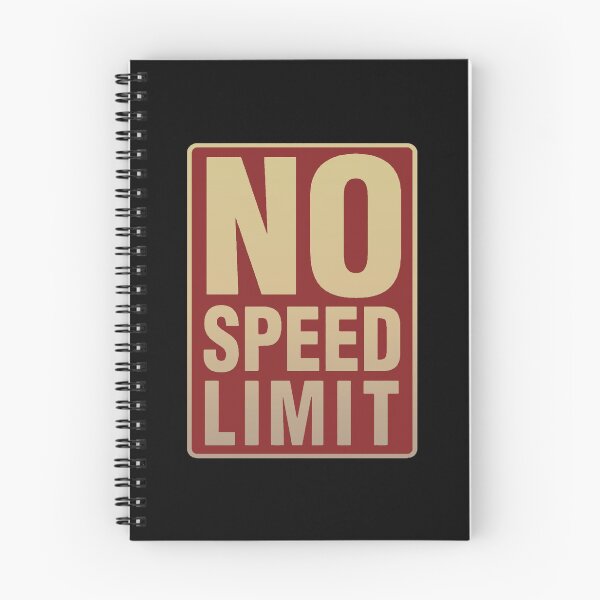 Item preview, No Speed Limit designed and sold by AlongFeast.