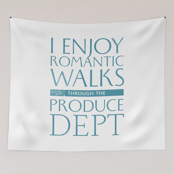 Item preview, I Enjoy Romantic Walks Through the Produce Dept designed and sold by kolbasound.